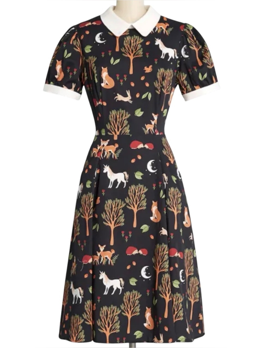 ModCloth × Collectif Enchanted By Fall Dress Size 26